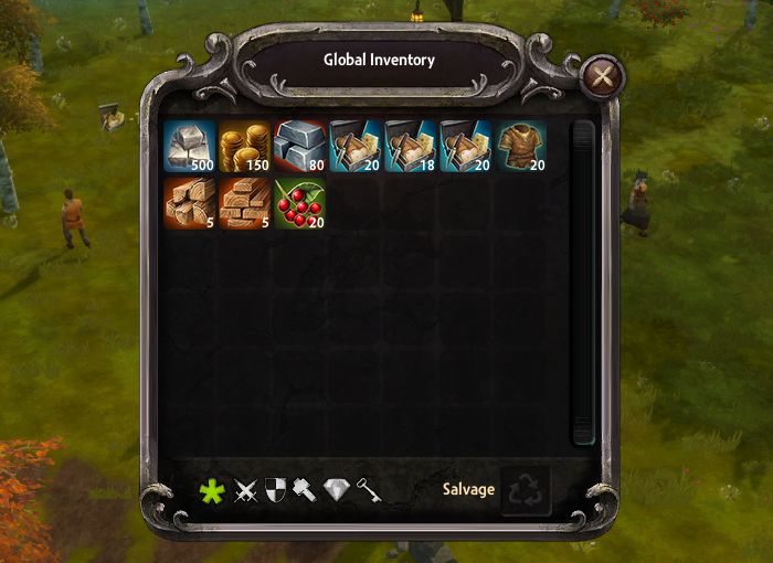 Inventory Dialog