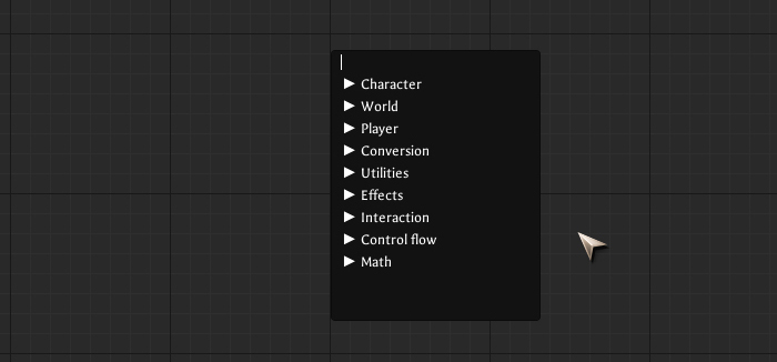 Workbench Node Context Menu