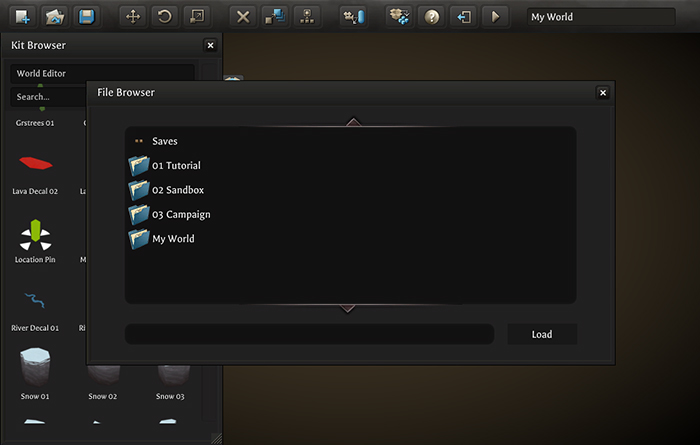 Importing an existing location map